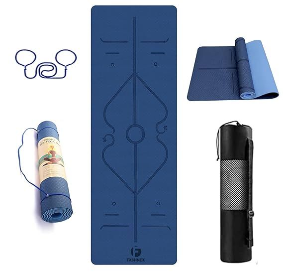 Premium Yoga Mat with Carry Strap